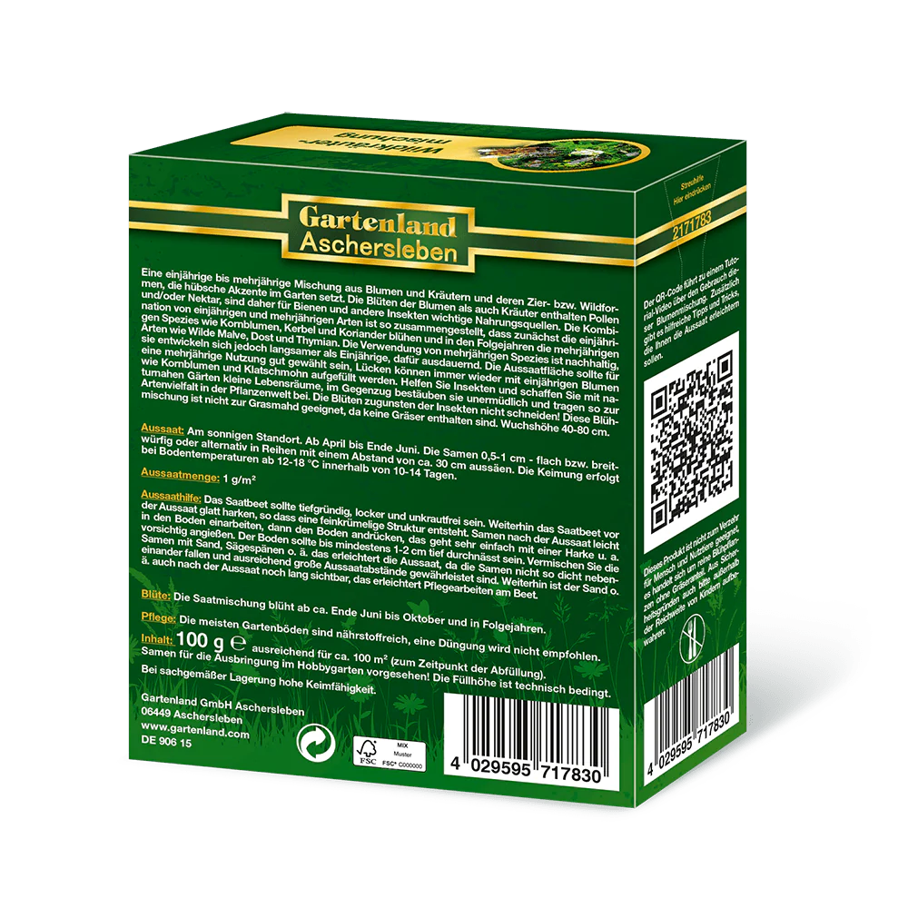 Amestec Seminte Flori de Camp - Ierburi aromatice salbatice, 100g, pentru 100m² - Image 4